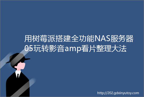 用树莓派搭建全功能NAS服务器05玩转影音amp看片整理大法